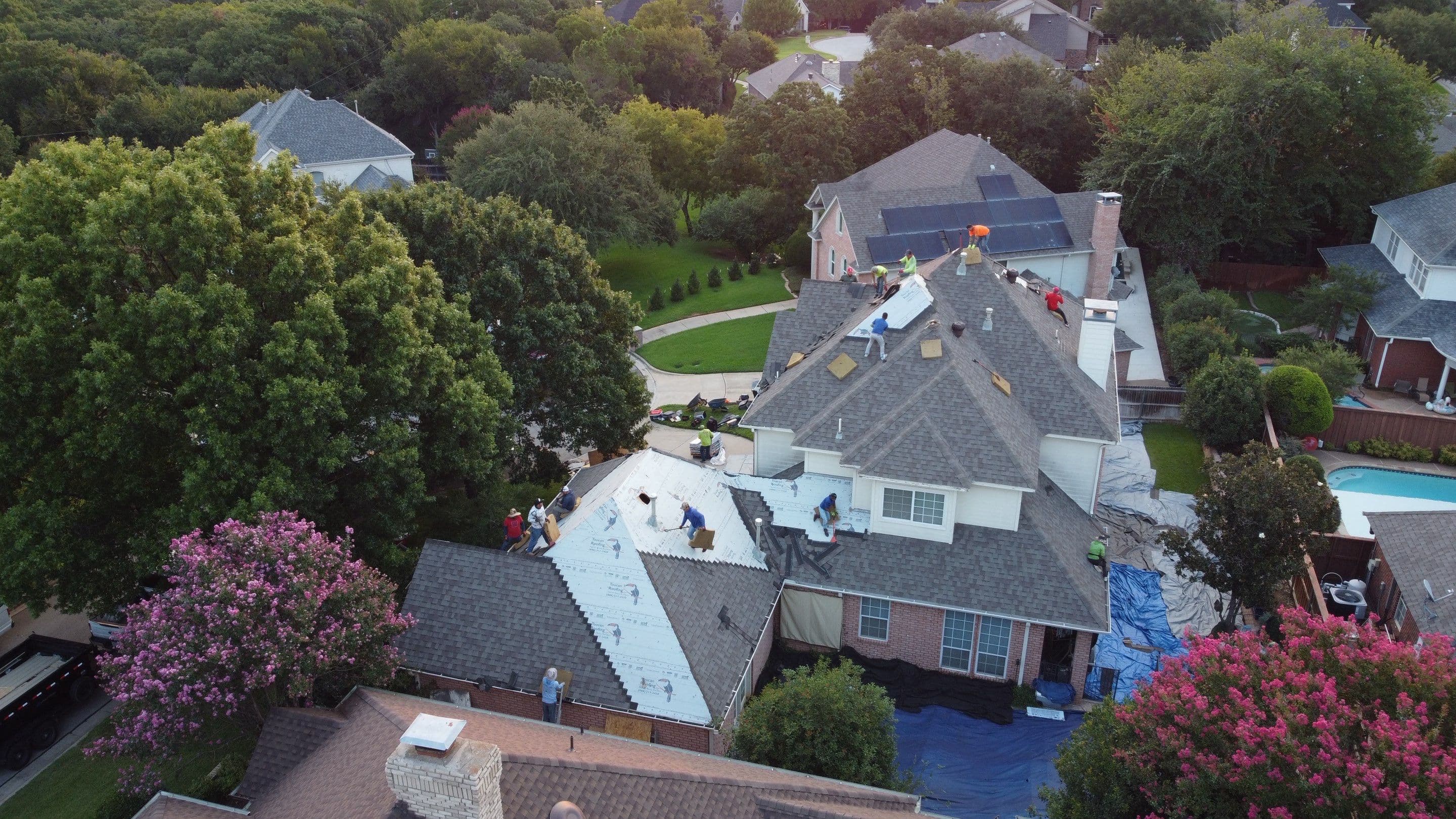 Roofing project