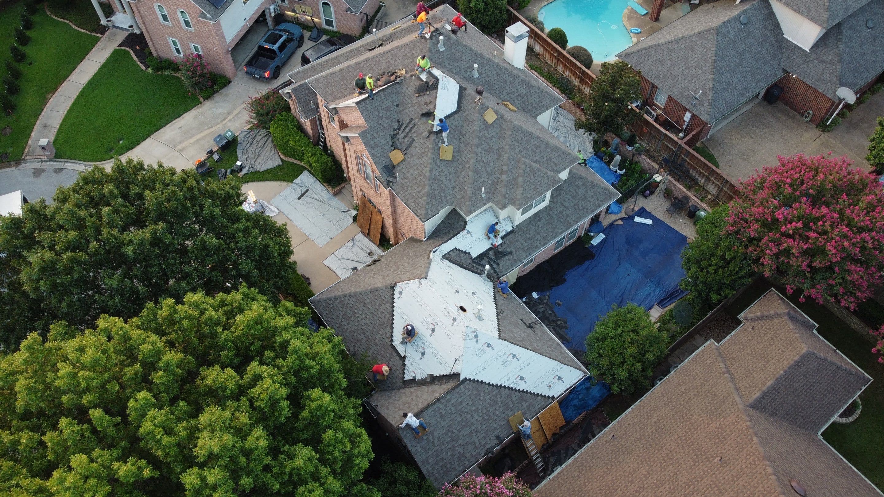 Roofing project