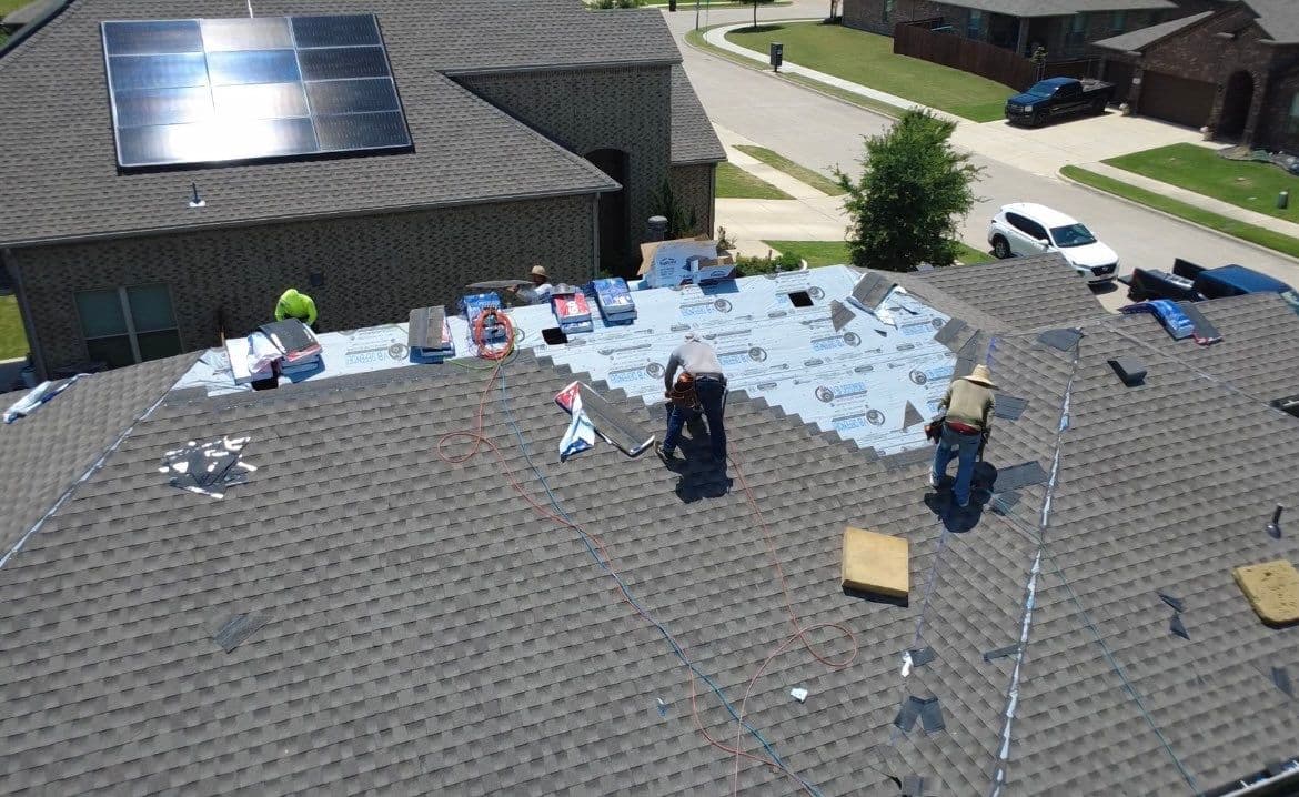 Roofing project