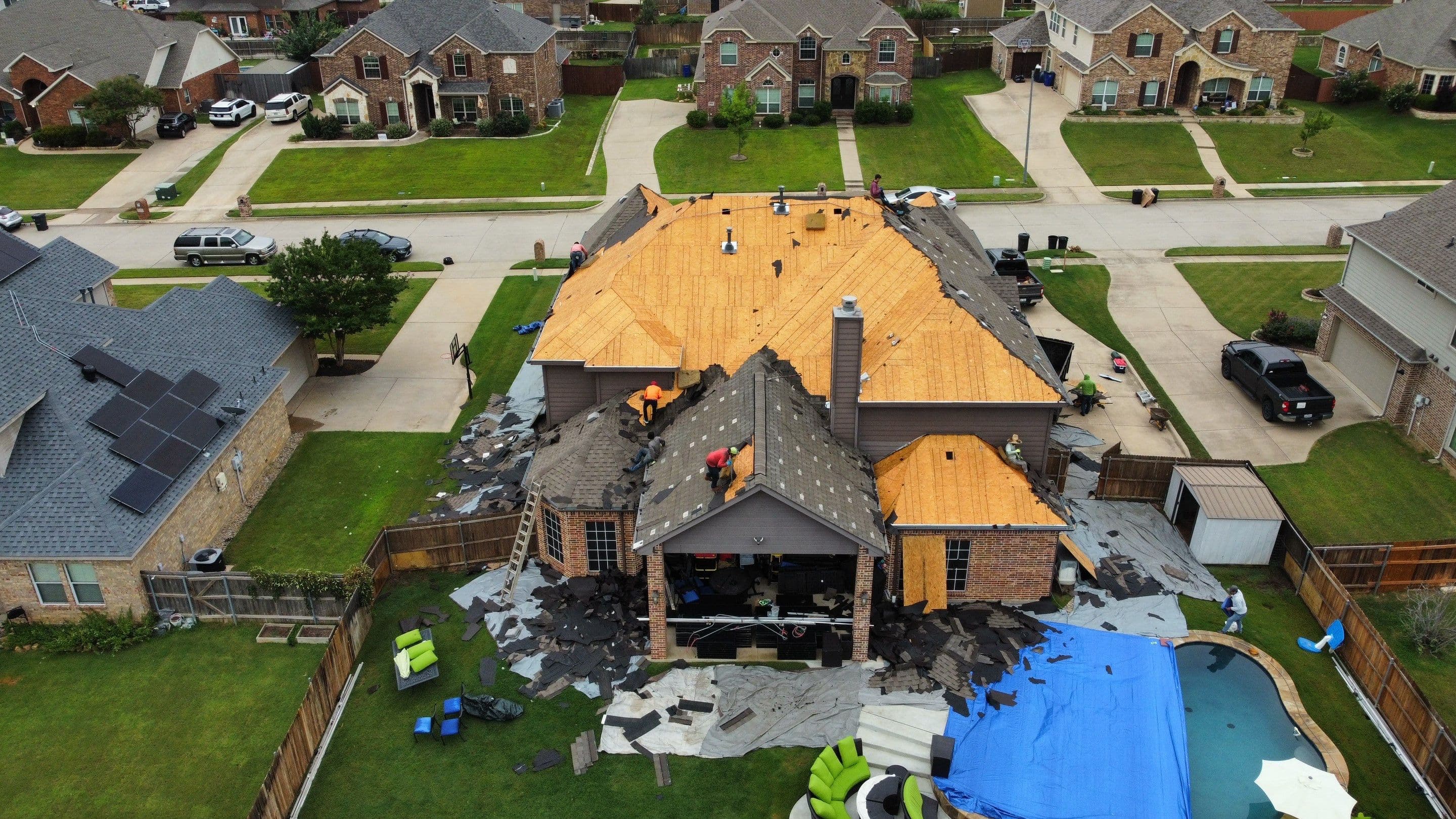 Roofing project