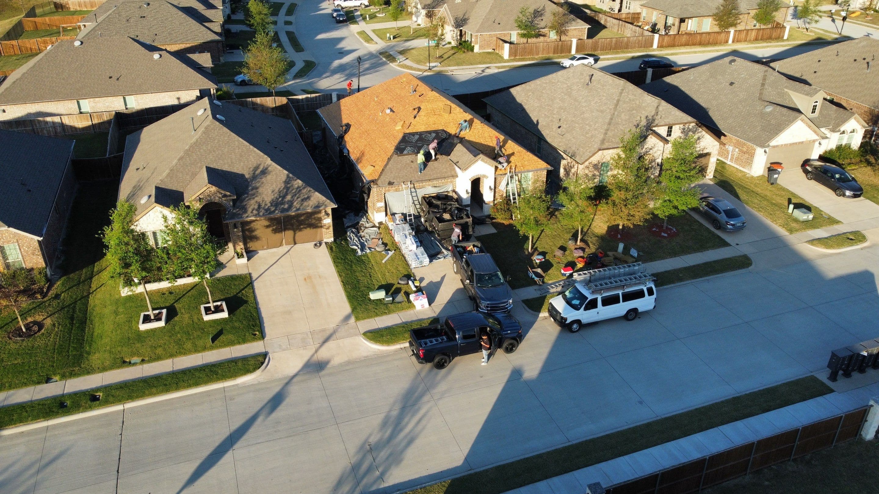 Roofing project