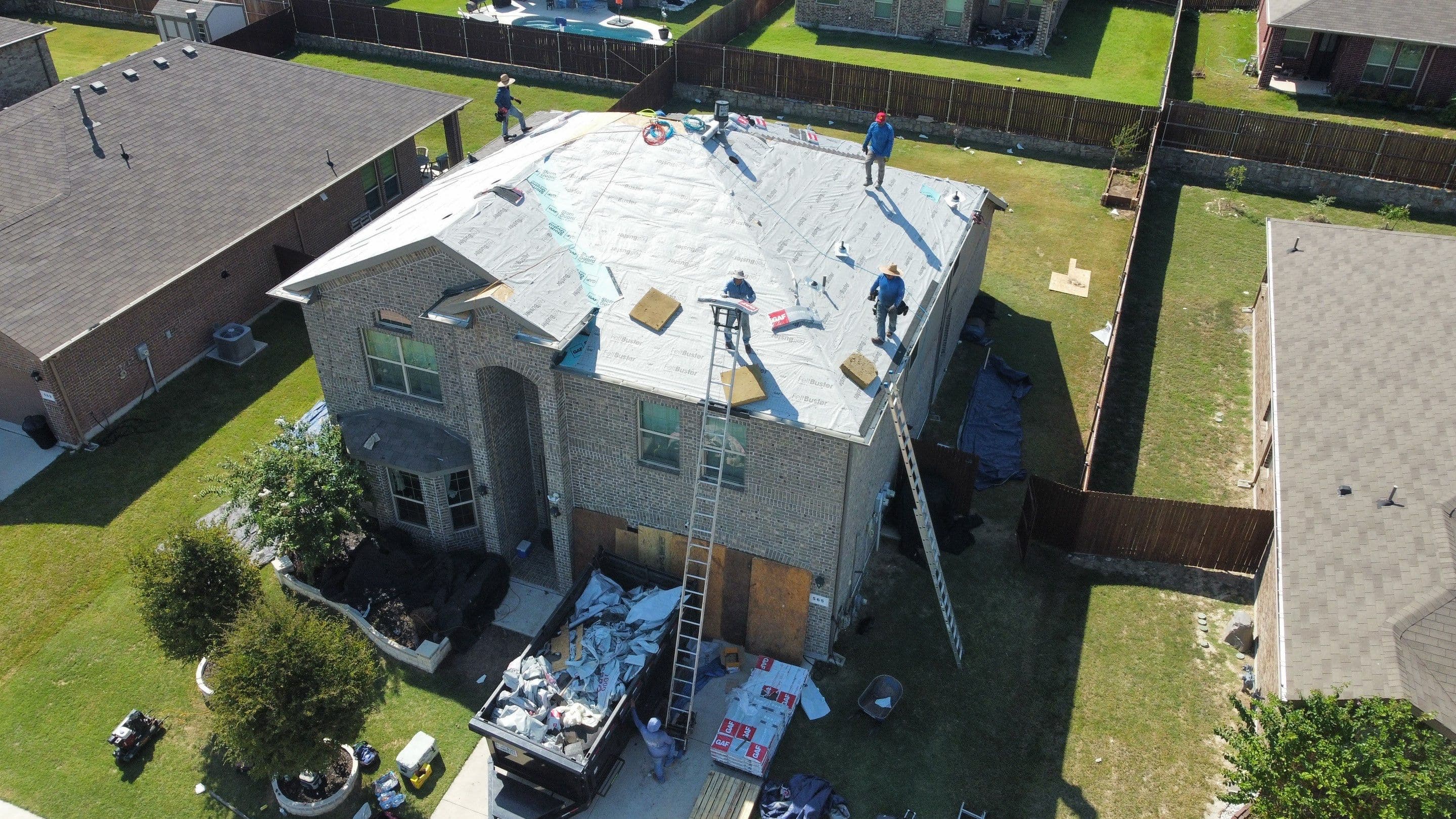 Roofing project