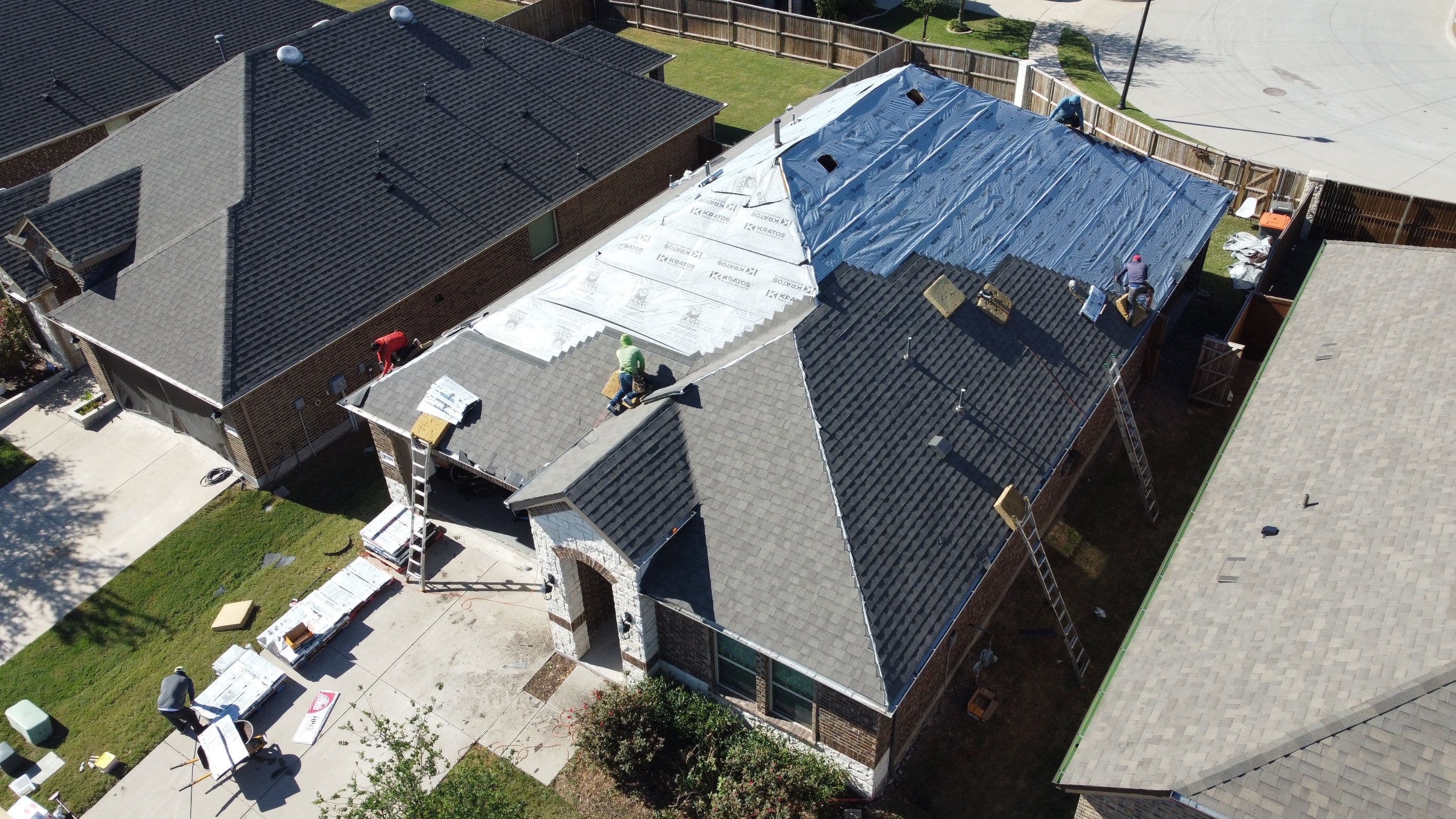 Roofing project