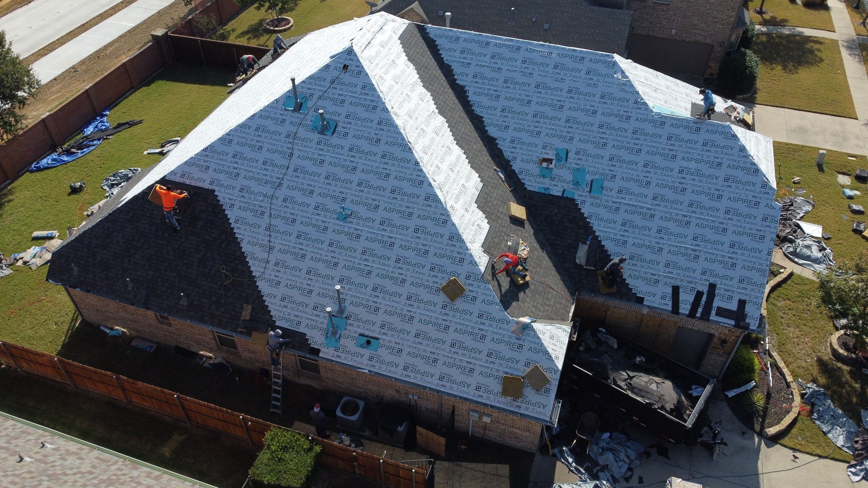 Roofing project